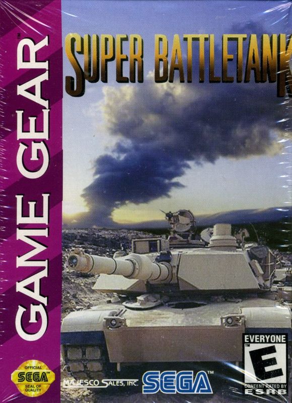 Super Battletank box art for Sega Game Gear